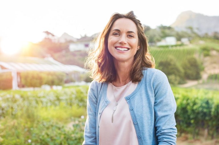 woman remembering tips to stay sober