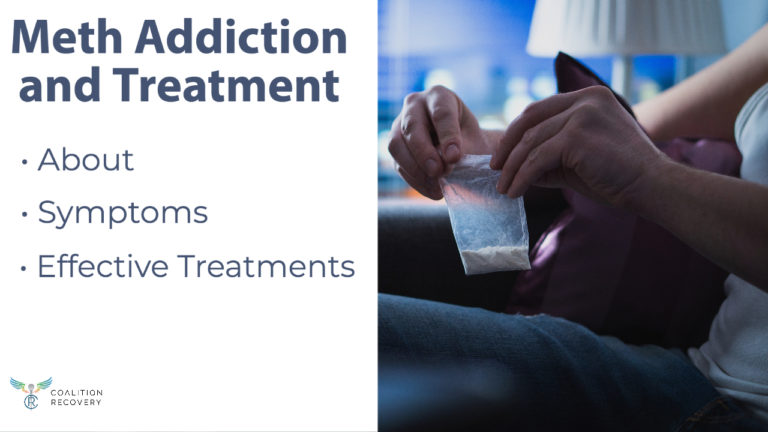 meth addiction treatment banner