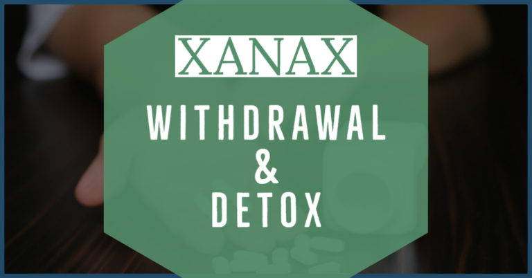 Xanax withdrawal banner