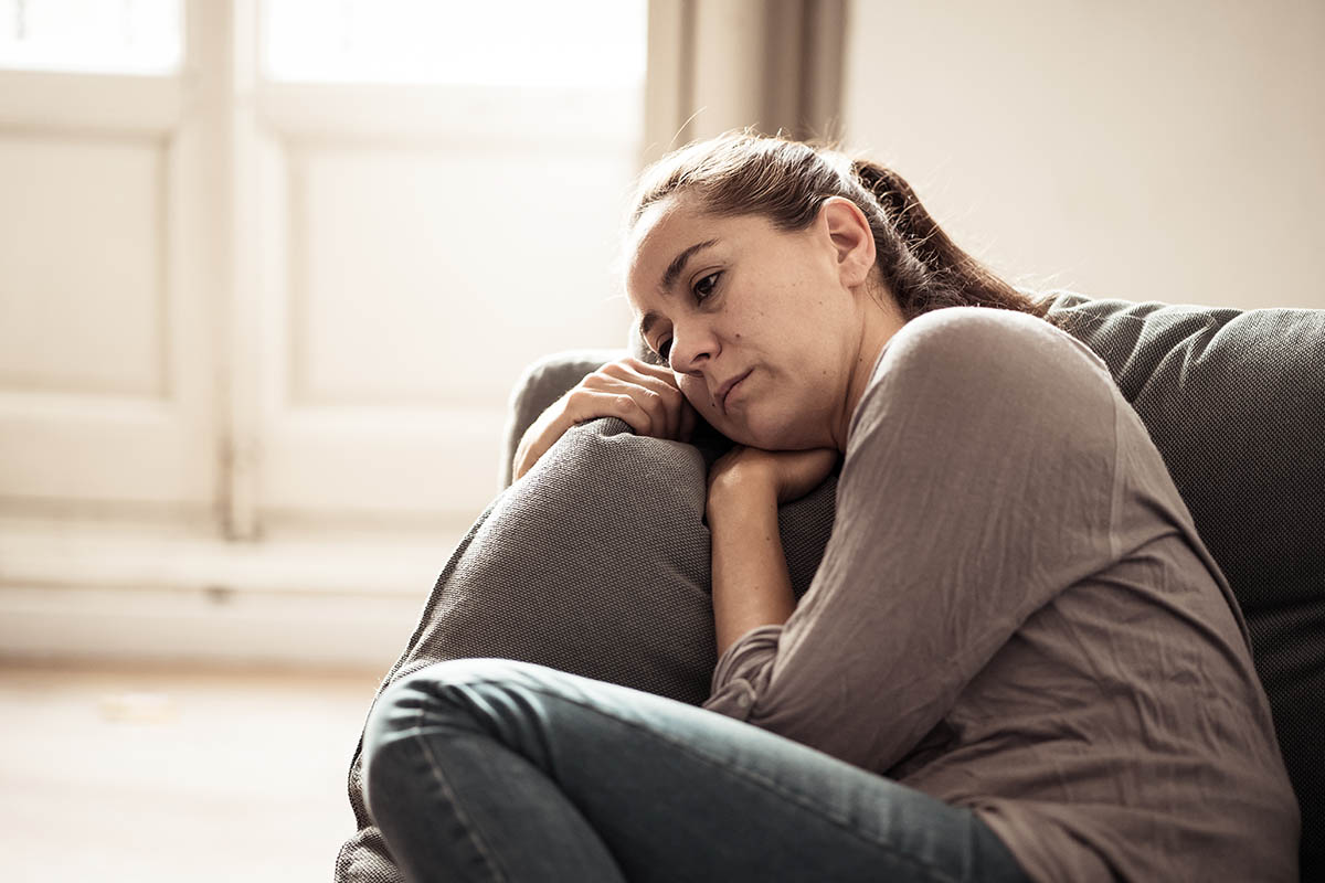 Woman wondering about the stages of alcohol detox